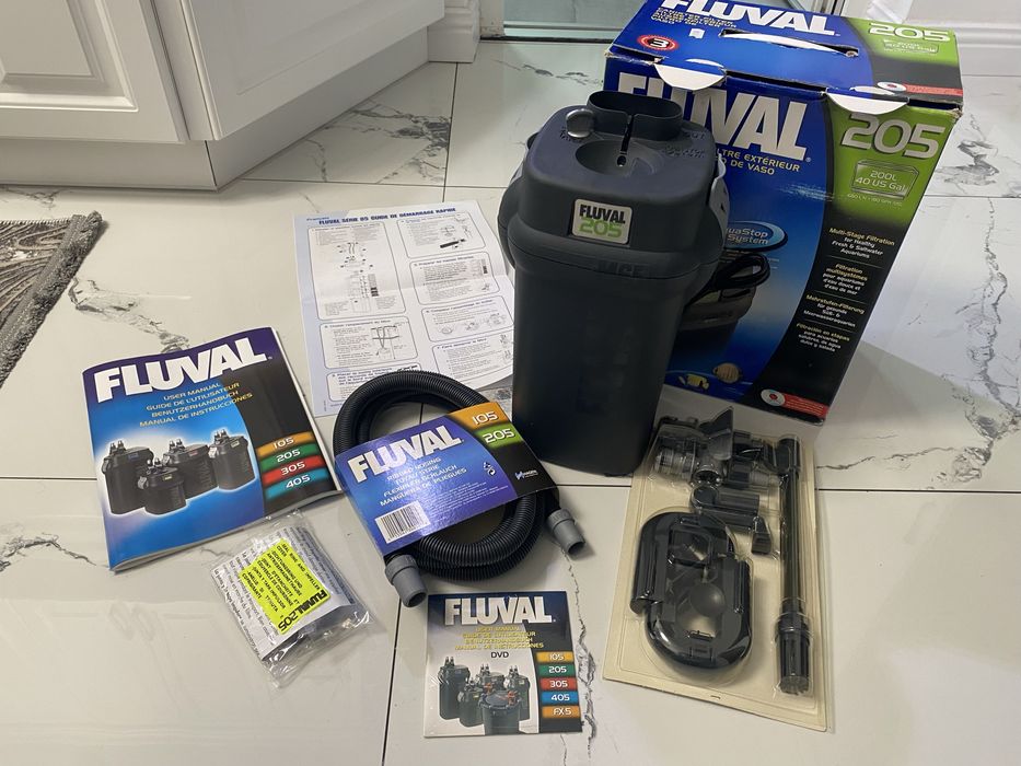Filtru extern acvariu Fluval 205 nou