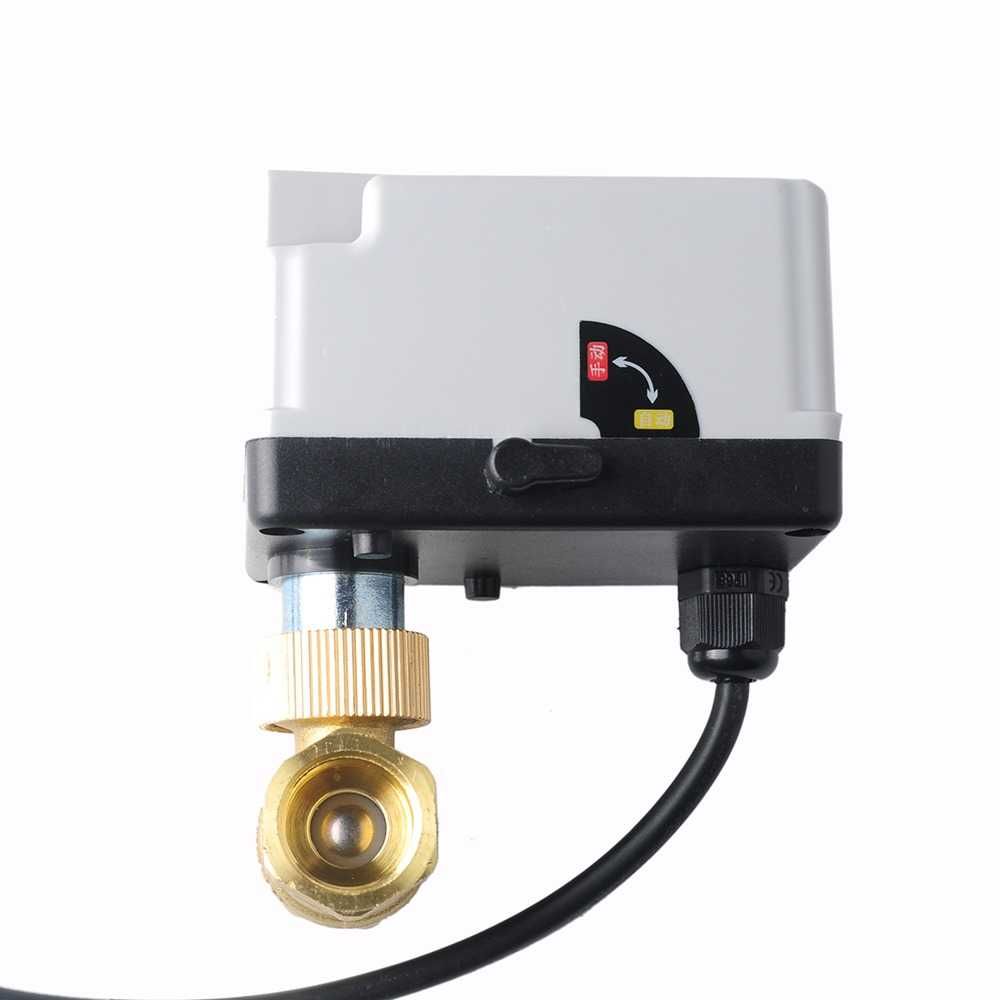 1“ 220v Електрически клапан кран със ел задвижка работи без налягане