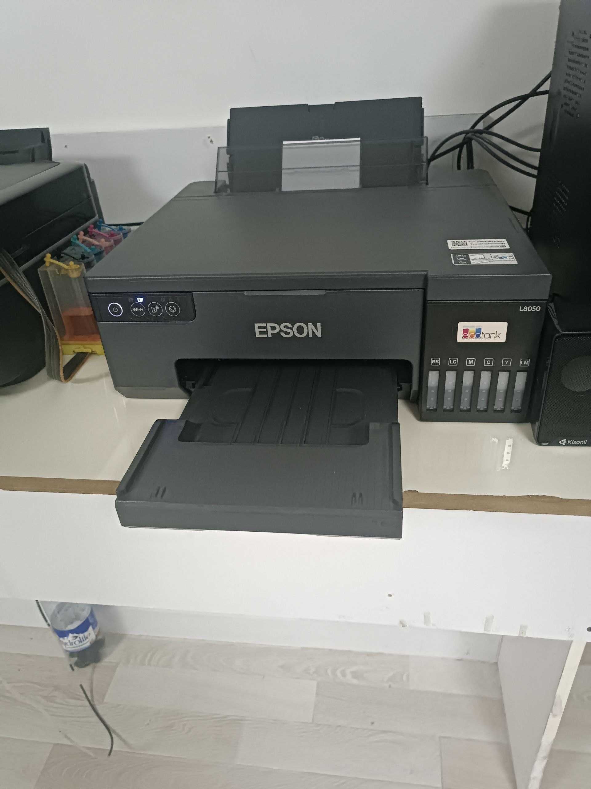 Продам принтеры EPSON L8050 / EPSON TX 650 / CANON MF463dw. Ламинатор.