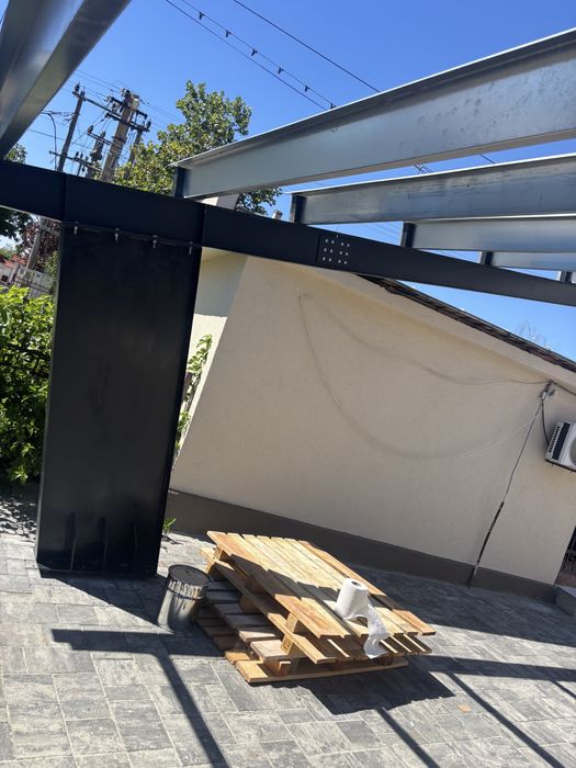 Carport auto parcare auto fotovoltaica