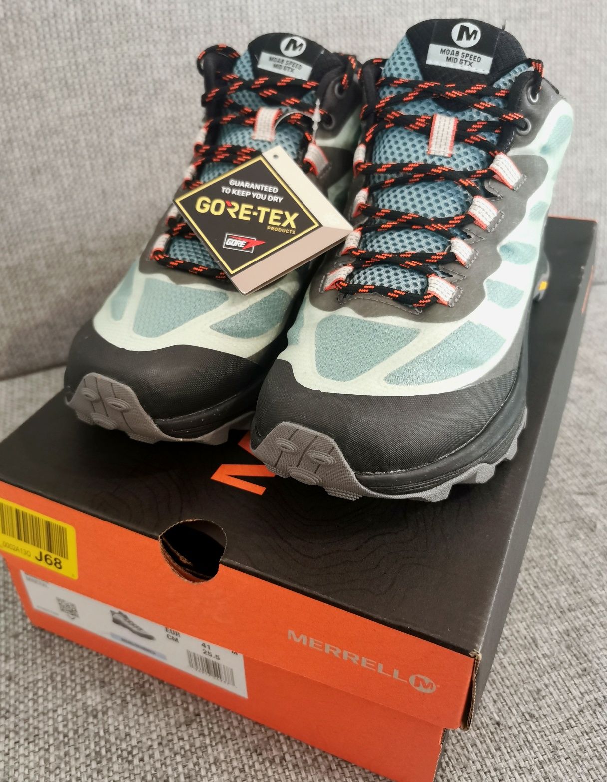 Adidași Merrell MOAB Speed  Mid Gtx 41, 45.