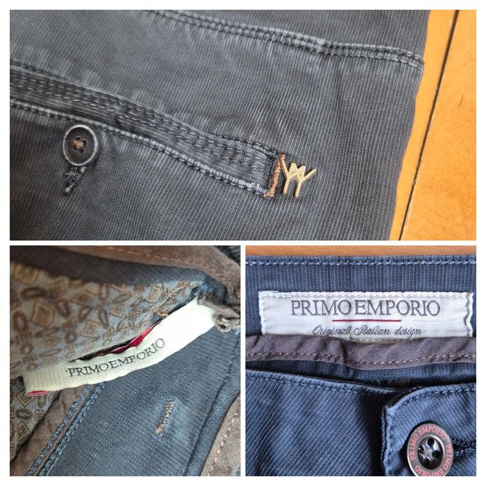 Pantaloni Bărbați Primo Emporio, Mărimea 46 (XS), Fabricat în Italia