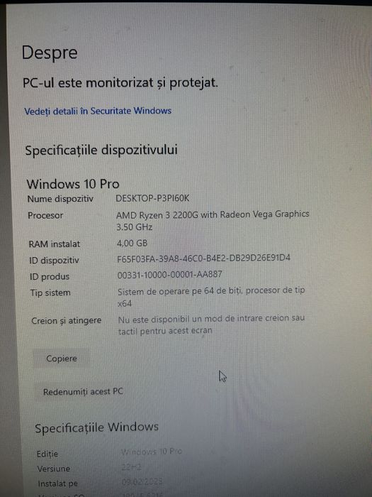 PC myria AMD Ryzen 3
