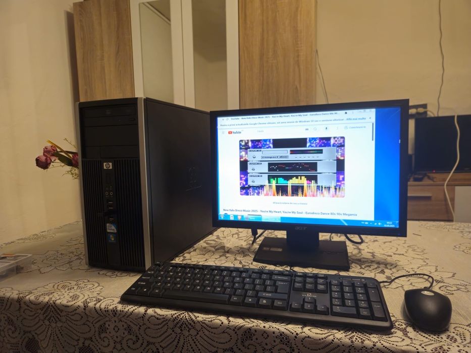 Vând Pc HP Intel Pentium E6700 3gb ram nu are placa video