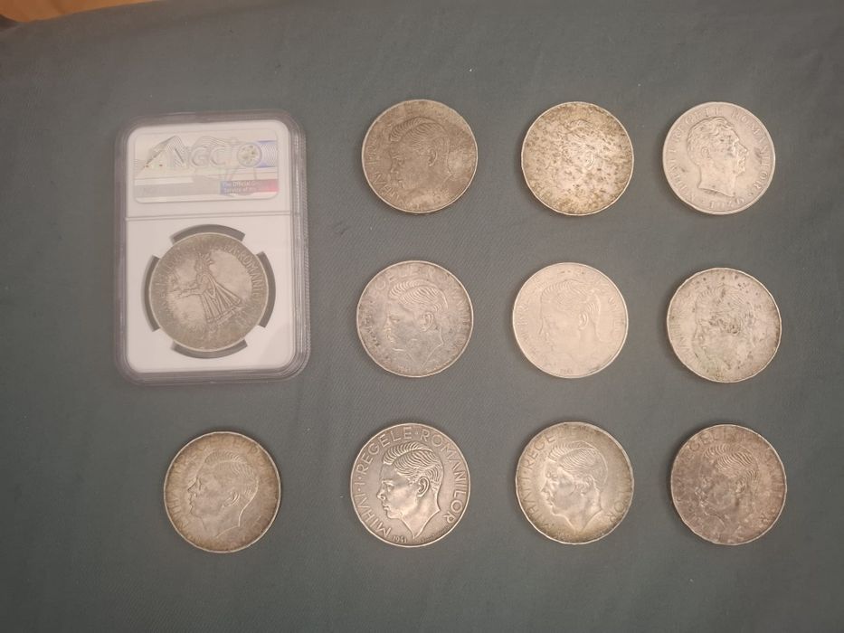 Monede argint Romania