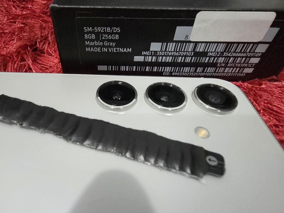 -Samsung S24, Nou, Nefolosit, 256Gb, 8Ram, 0 cicluri incarcare, Sigila