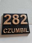 Numar casa modern unicat personalizat