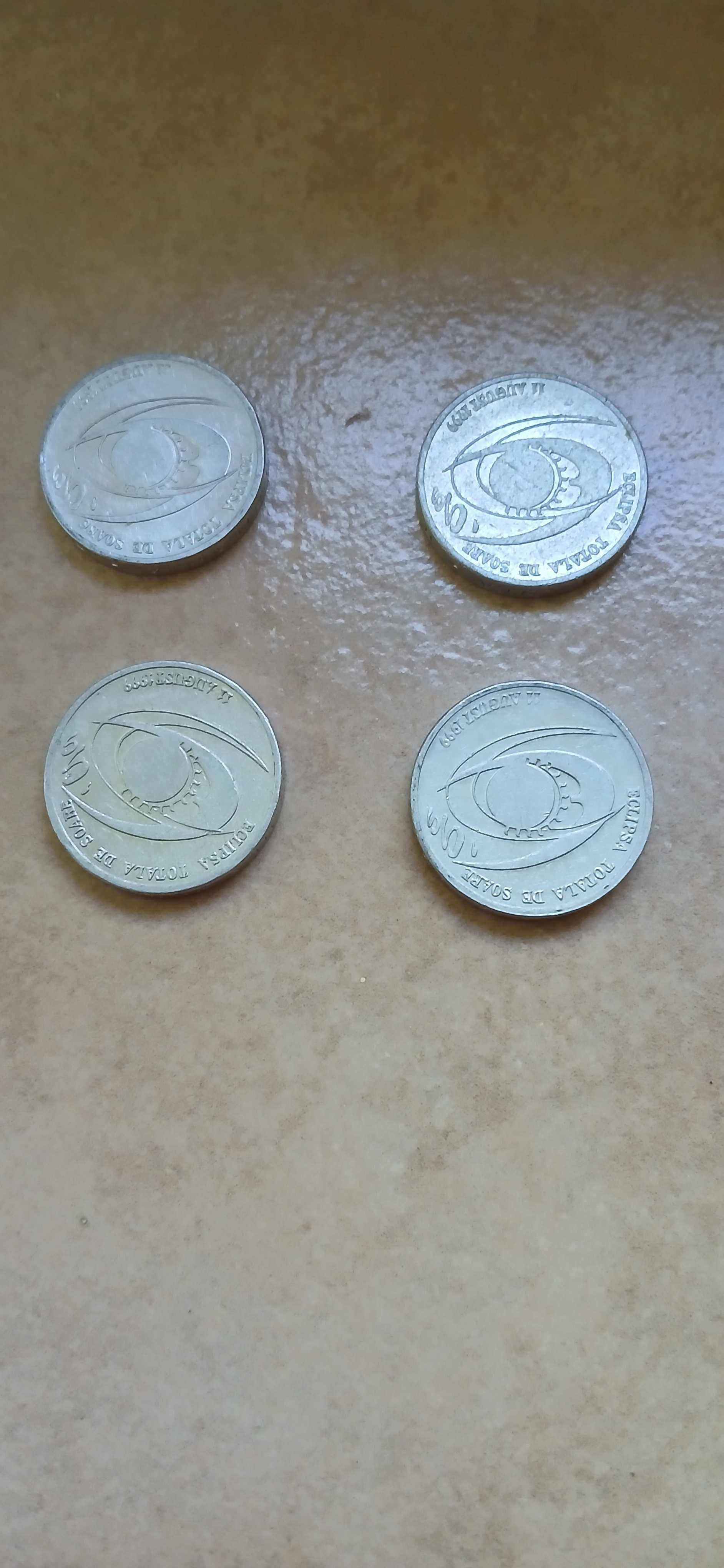 Moneda rara eclipsa 1999