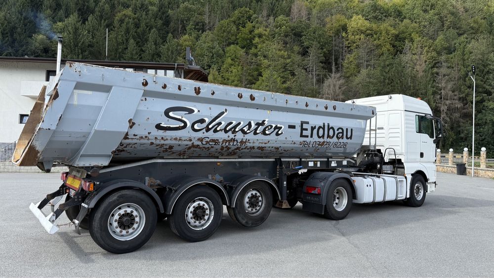 Man Tgx 18.440 euro 5 retarder kit basculare Schwarzmuller Hardox