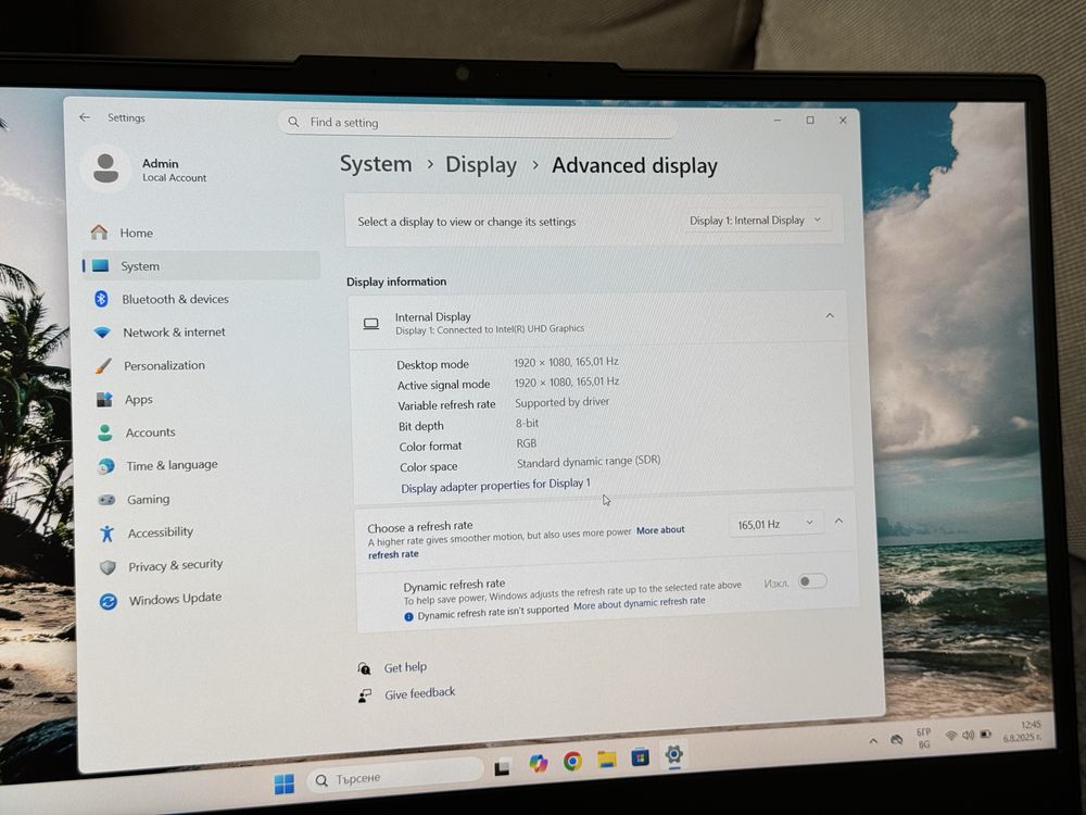 15.6’FHD IPS 165Hz/i7-11800H/RTX 3060 6GB/Lenovo Legion/16GB/512GB SSD