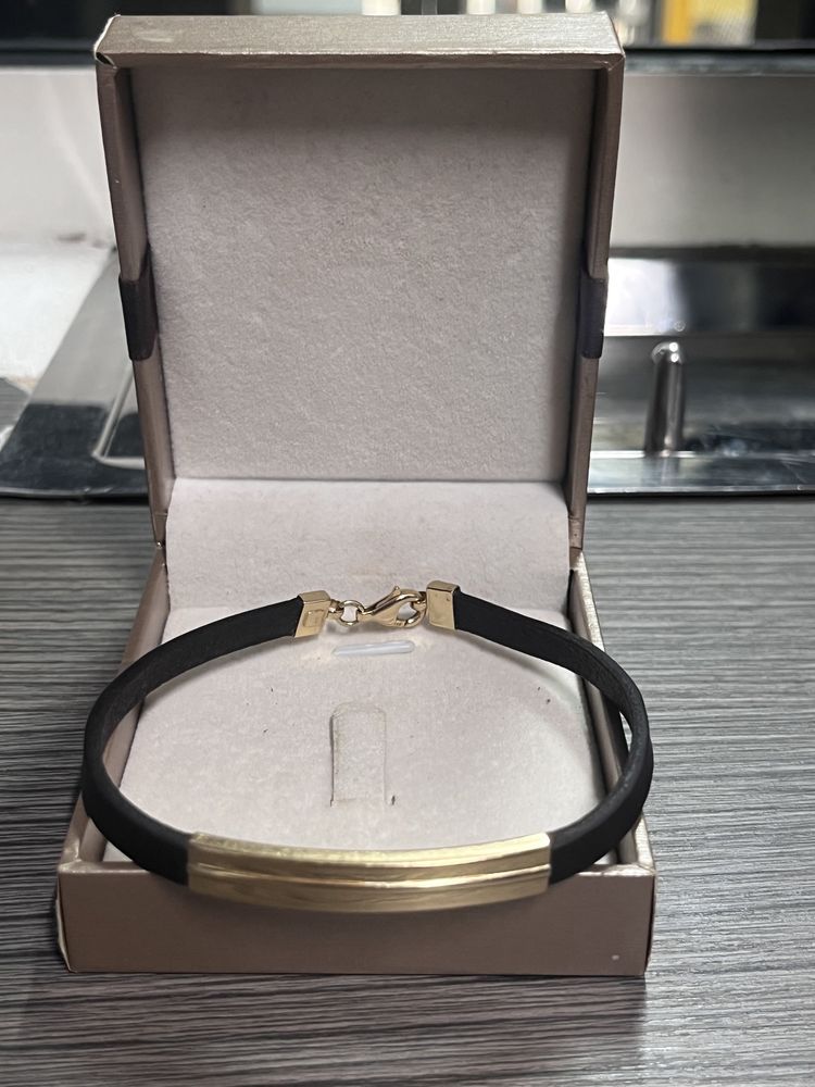 Brățară Aur 14K -585  250 Ron/Gr Model HERMES! Ca nou!