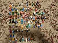 Minifigurine lego Ninjago, Marvel super eroi, Minecraft, squid,Mario