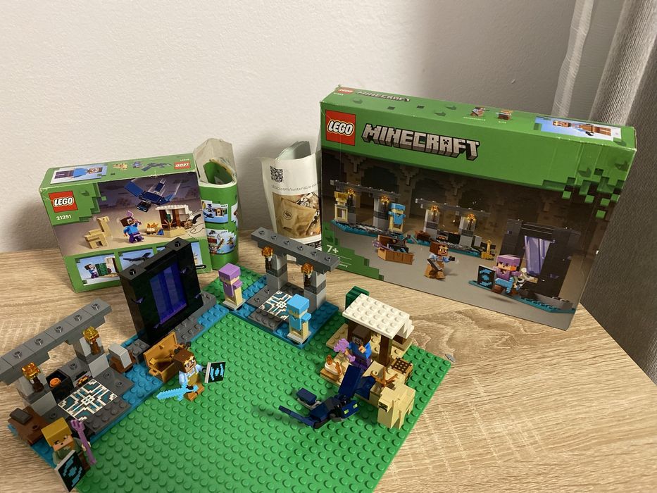 Lego Minecraft 7+ si minecraft 6+