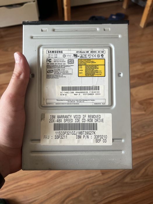 Cititor dvd cd samsung si sony