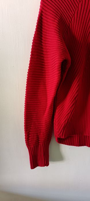 Дамски трикотажен пуловер на "Манго" - 100% памук