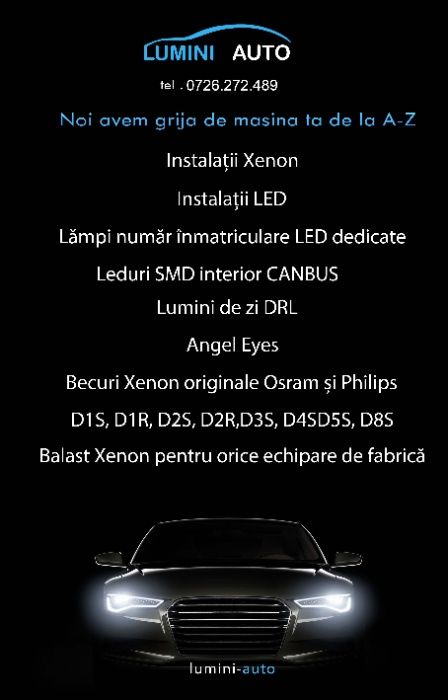 Lampi numar LED dedicate Audi A3 ,A4( B6,B7,B8),S4, RS4,A6,