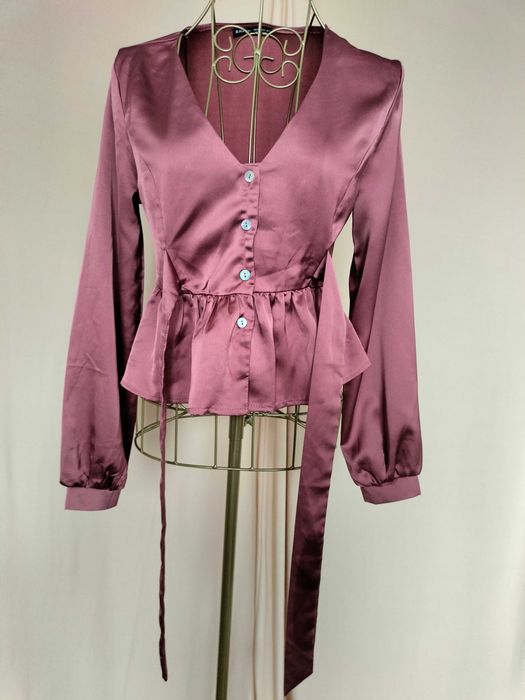 Bluza Shein cu peplum/volane