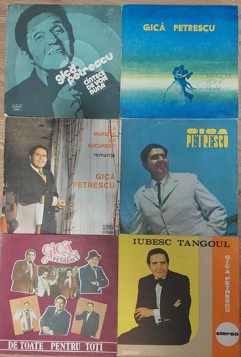 Lot viniluri Gica Petrescu