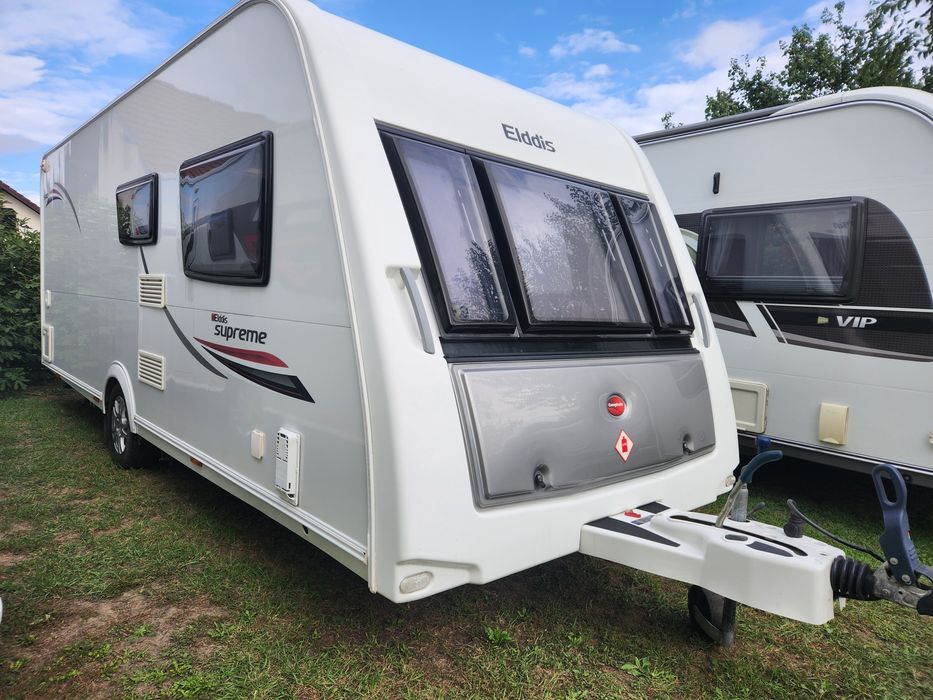 Rulota Elddis SUPREME,ÎNMATRICULATĂ,matrimonial,Centrala,mover,P.Solar