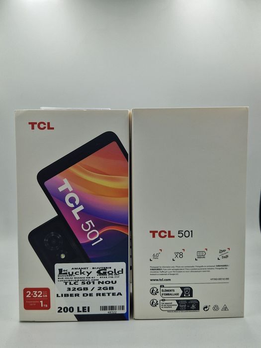 Tlc 501 32Gb/2Gb Ram Nou Garantie! #48322