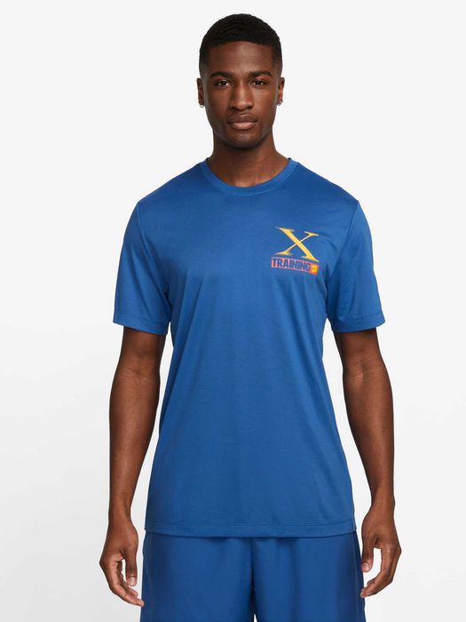 Мъжка Тениска NIKE X training blue
