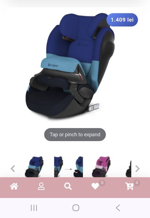 Cybex pallas m-fix ajustabil