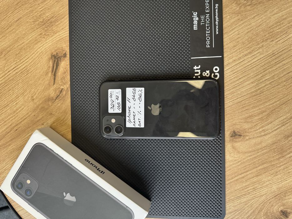 Продавам/Бартер Iphone 11 като НОВ 86% живот  батерия