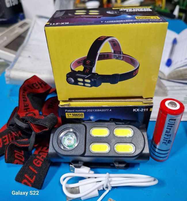 Фонарик налобный