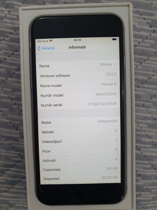 Vând iPhone 6 in stare foarte bună