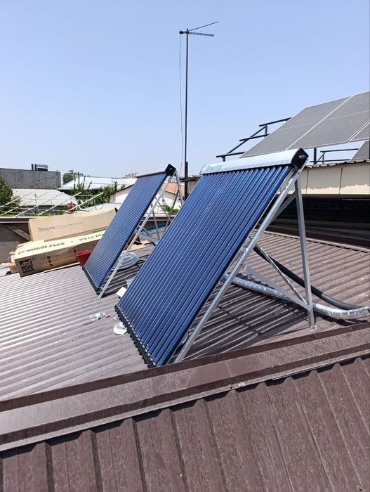 Установка и ремонт солнечный коллектор и водонагреватель любой тип