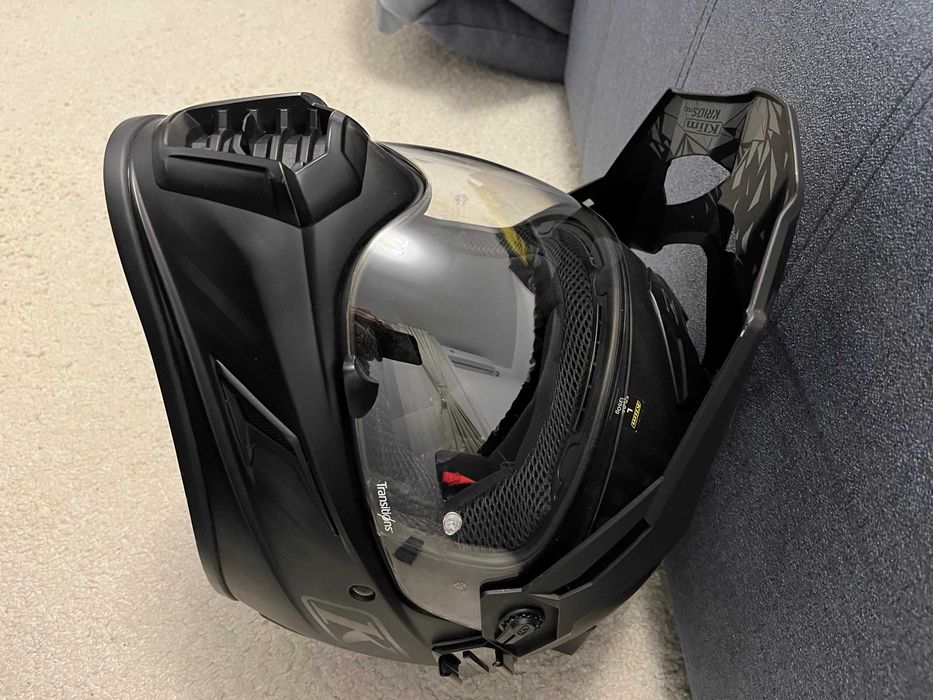 Casca moto Klim KRIOS PRO ECE, Carbon, viziera Fotocromatica impecabil