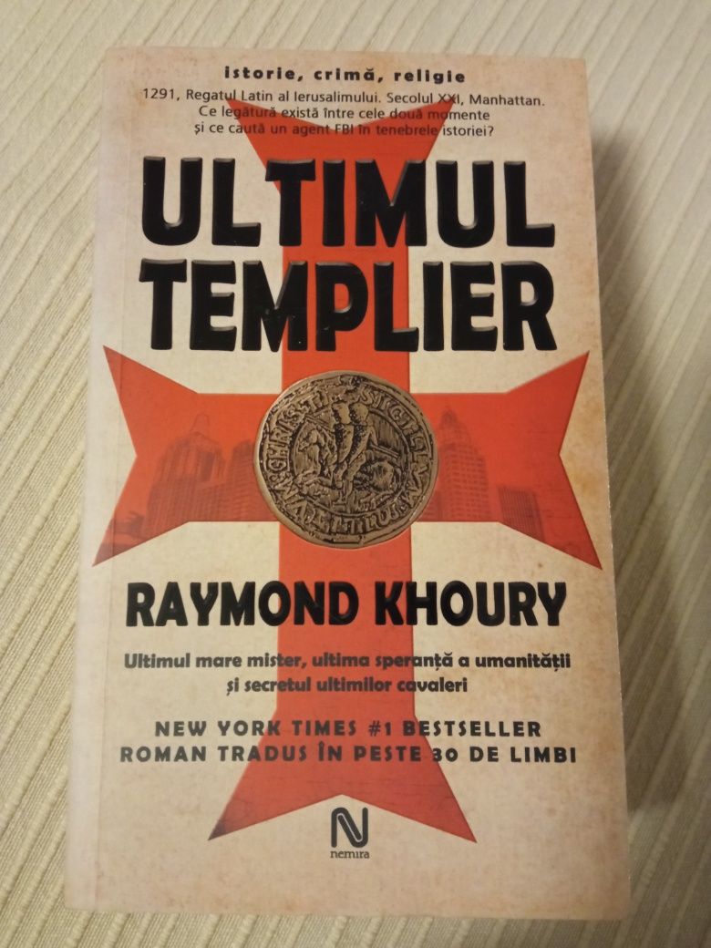 Ultimul templier de Raymond Khoury