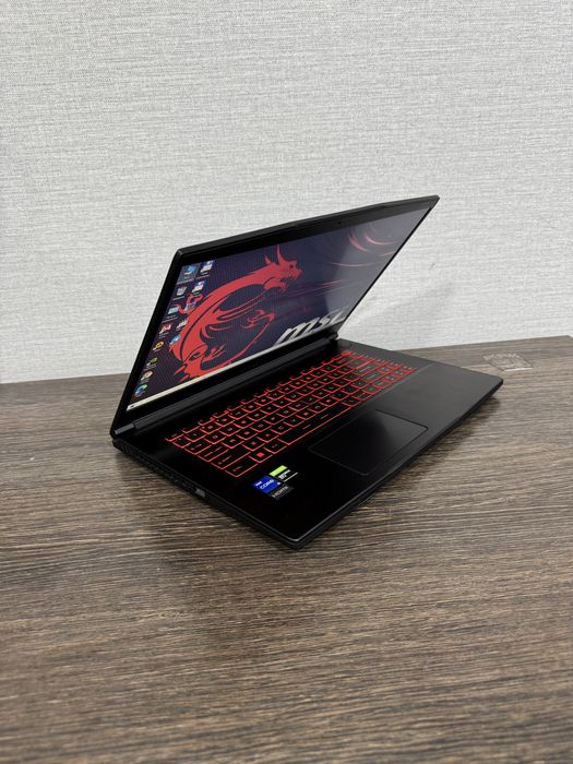 12-Ядерный Msi Dragon GF63 intel Core i5 11th Gen GTX1650 DDR6 Идеал!