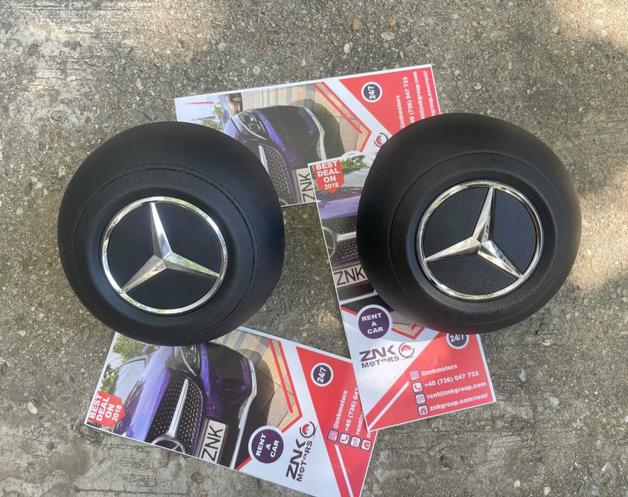 Mercedes Benz S w223 airbag volan piele set centuri de siguranta