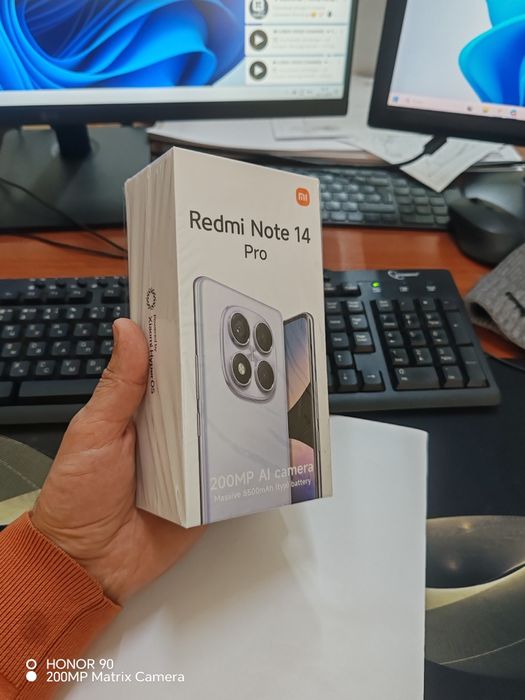 Redmi note 14pro 12/256gb(2025)3kunlik telefon zur aybi yuq tozza tele