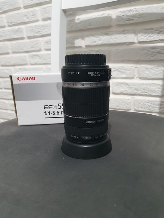 Фотообектив за Canon EF-S 55-250 mm f/4-5.6 IS