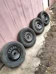 Jante cu prinderea 5x112 cu 4 cauciucuri  195-55-15