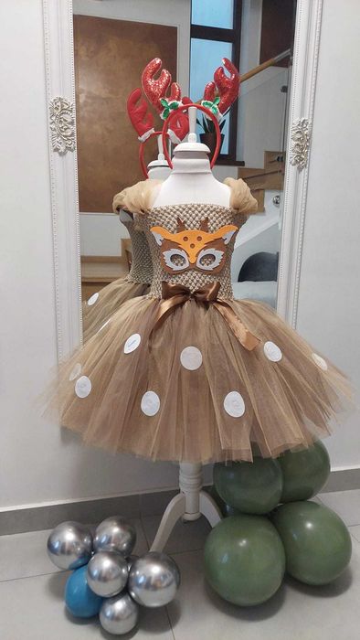 Rochita TUTU Bambi, Caprioara, Ren animale serbare carnaval