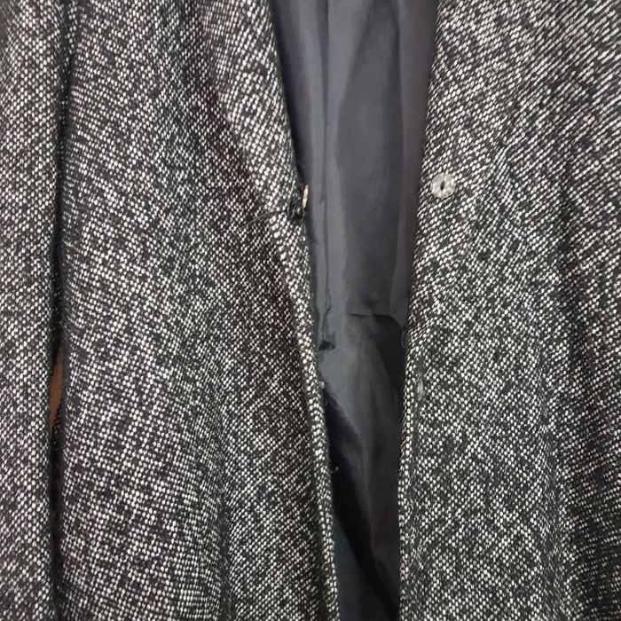 Palton dama cu guler de blana detasabil