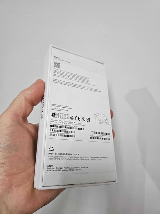IPhone 17, 256 Gb, neverlock, nou la cutie, Garantie 1 an.