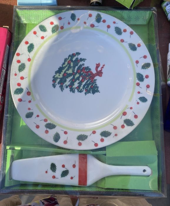 Platou tort + paleta servire PORTELAN