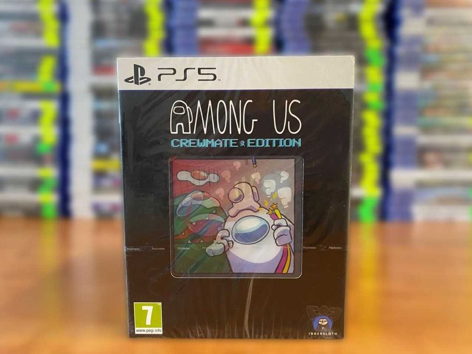 НОВЫЙ диск Among Us: Crewmate Edition PS5 Много Игр