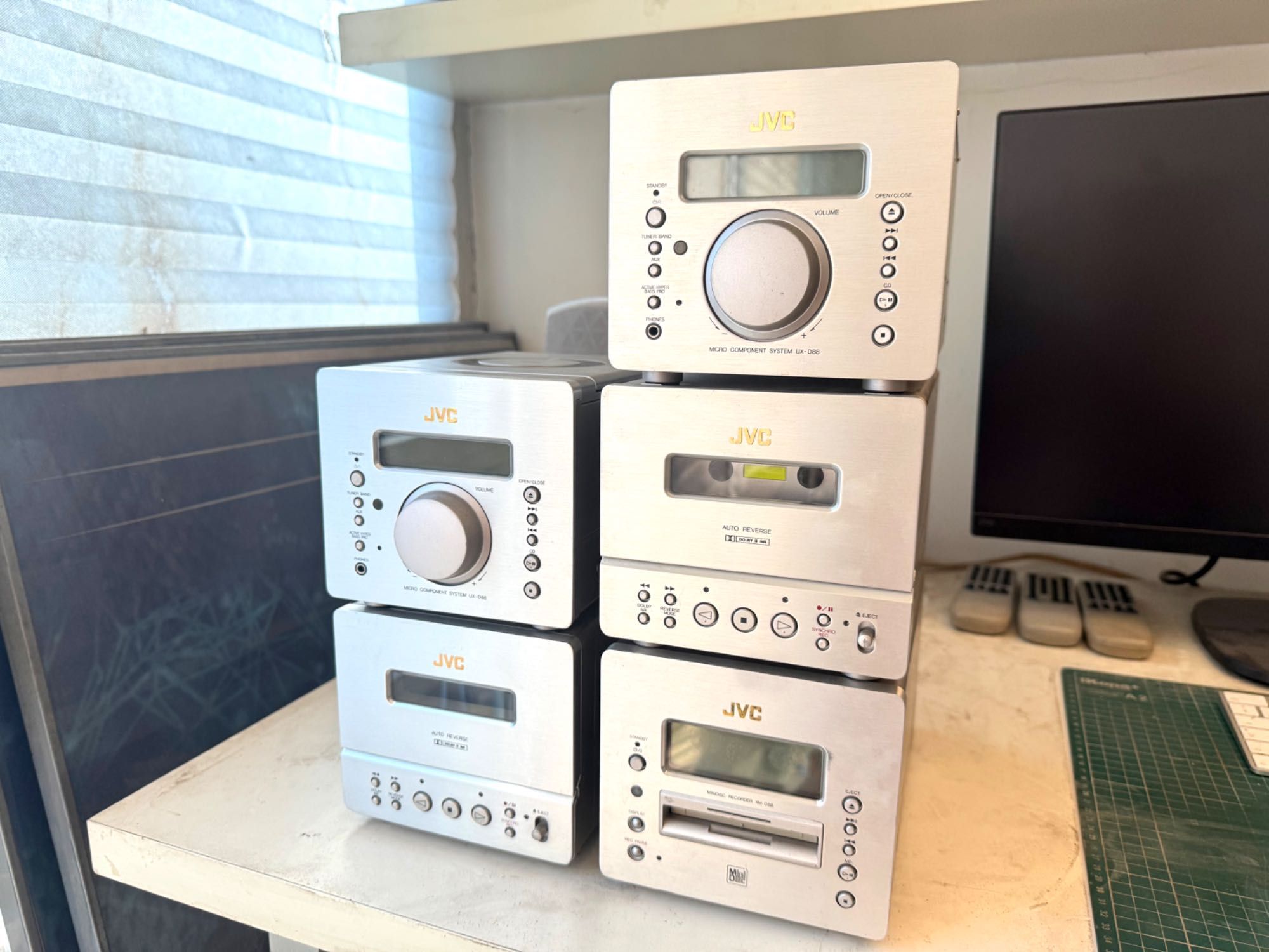 Mini sistem, linie audio JVC UX-D88 Micro Components