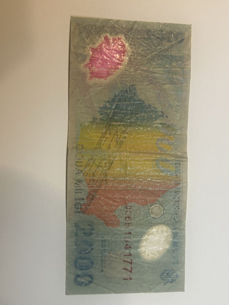 Bancnota de colectie Eclipsa 1999