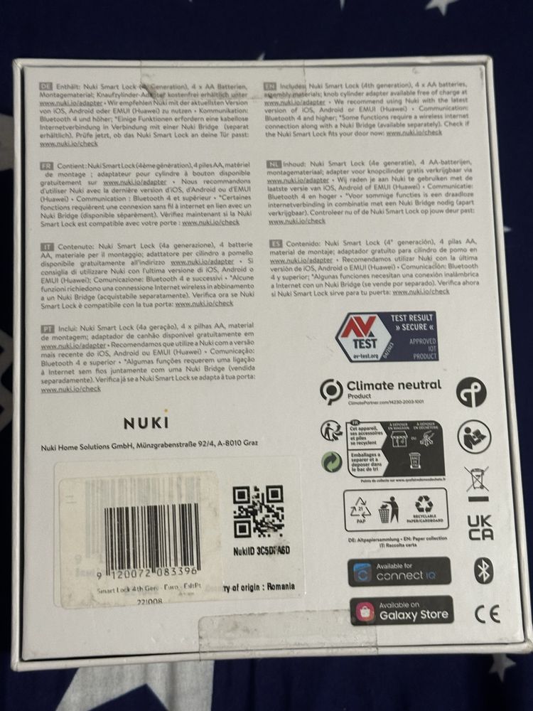 Inchizatoare NUKI SMART LOCK