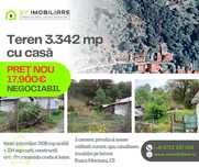 Teren 3342 mp cu casa in Rusca Montana