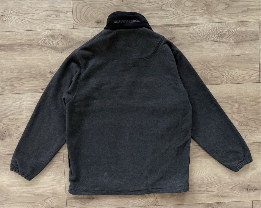 Bluza GANT USA cu Guler Gri Barbati | Marime M