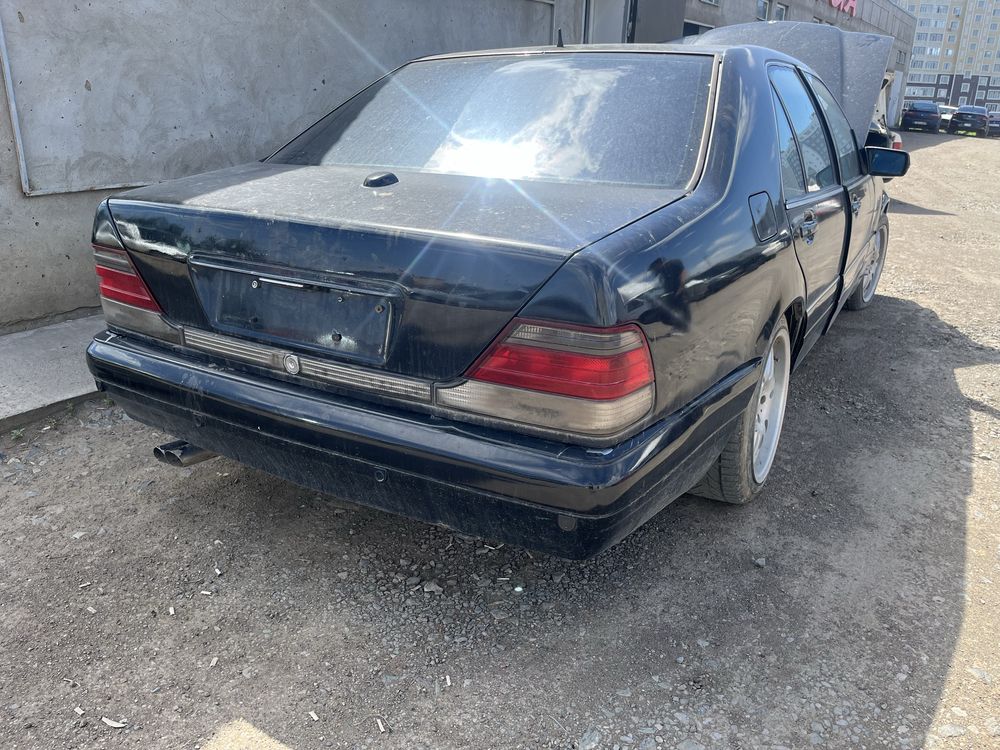 Задний бампер w140 оригинал