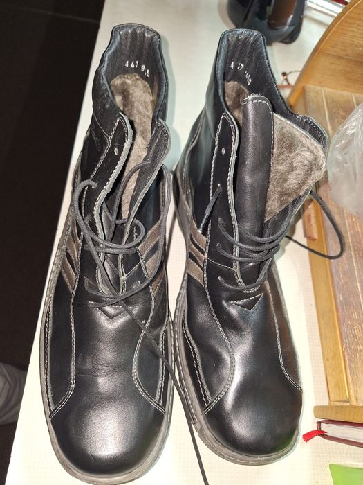 Ghete de iarnă din piele naturala măsura 47