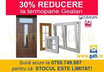 Ferestre și uși termopan Gealan - Azi 30% Reducere pt București, S2